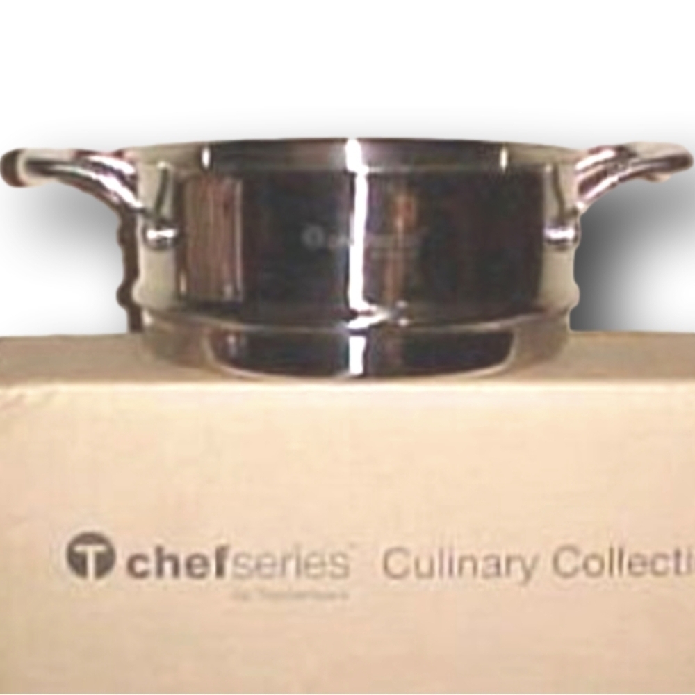 NEW IN BOX: TUPPERWARE T Double Boiler (saucepan not Included)